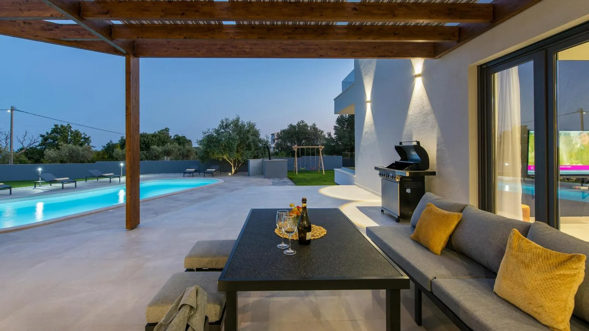 Villa Posidonia Near Pula With Sea View And Surrounded By Olive Trees Krnica 0*,  Kroatien