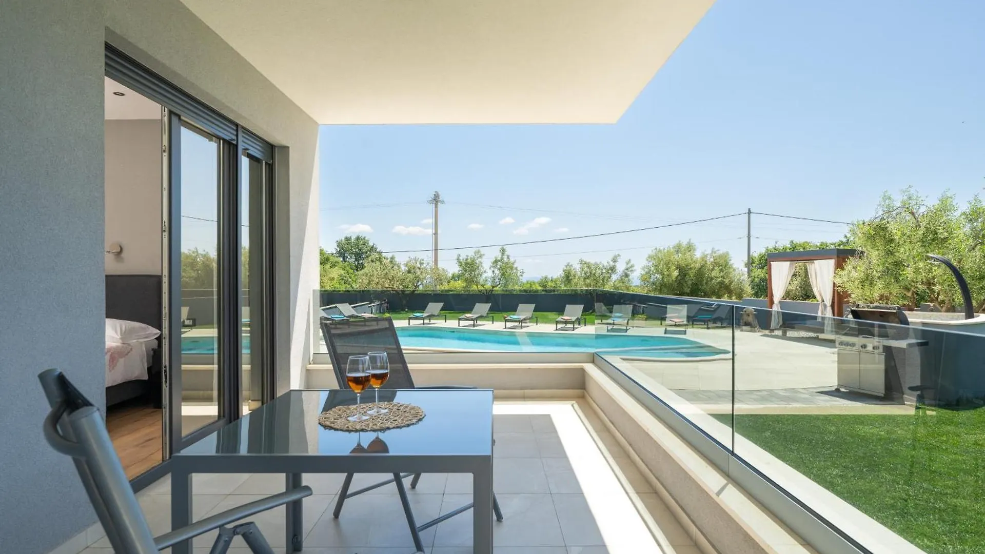 Villa Posidonia Near Pula With Sea View And Surrounded By Olive Trees Krnica